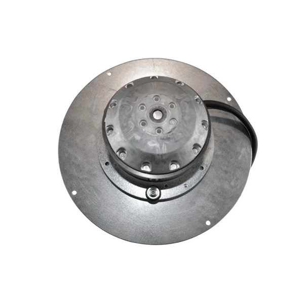 flue gas motor/exhaust blower for pellet stove - Diameter 180 mm - straight wing